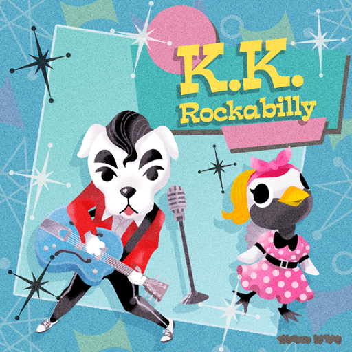 Animal Crossing K.K. Rockabilly Image