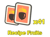 Recipe Fruits x41