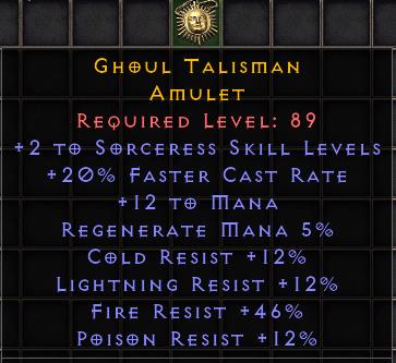 Ghoul Talisman[ID:17108695913]