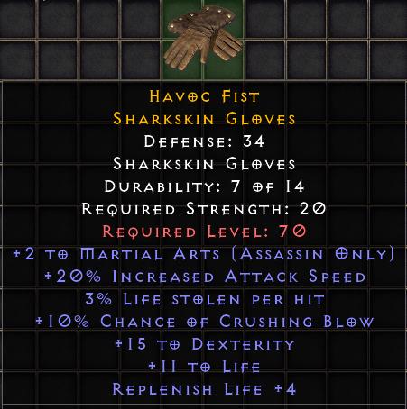 Havoc Fist[ID:17156302344]