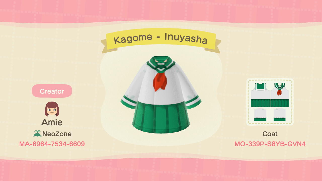 Animal Crossing New Horizons Design ID Codes, ACNH Creator IDs Database