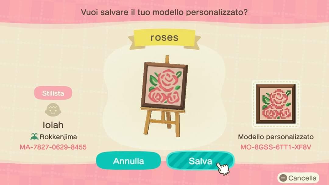 Animal Crossing New Horizons Design ID Codes, ACNH Creator IDs Database