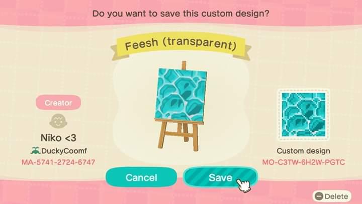 Animal Crossing New Horizons Design ID Codes, ACNH Creator IDs Database ...