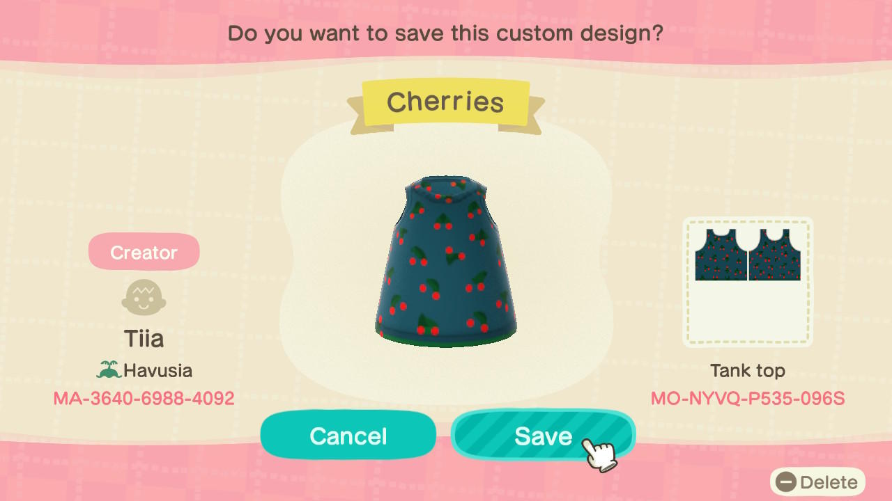 Download Animal Crossing New Horizons Design ID Codes, ACNH Creator ...