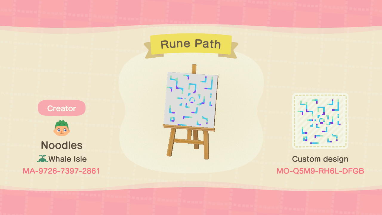 Animal Crossing New Horizons Design ID Codes, ACNH Creator ...