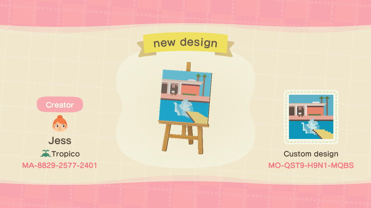 Animal Crossing New Horizons Design ID Codes, ACNH Creator IDs Database ...