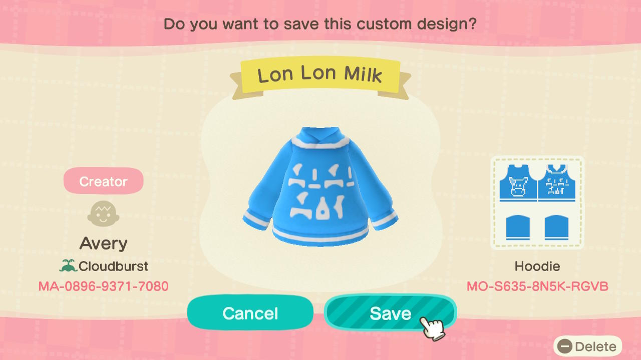 Animal Crossing New Horizons Design ID Codes, ACNH Creator IDs Database