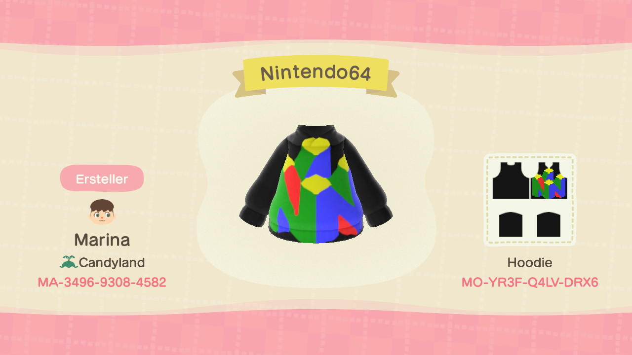 Download Animal Crossing New Horizons Design ID Codes, ACNH Creator ...