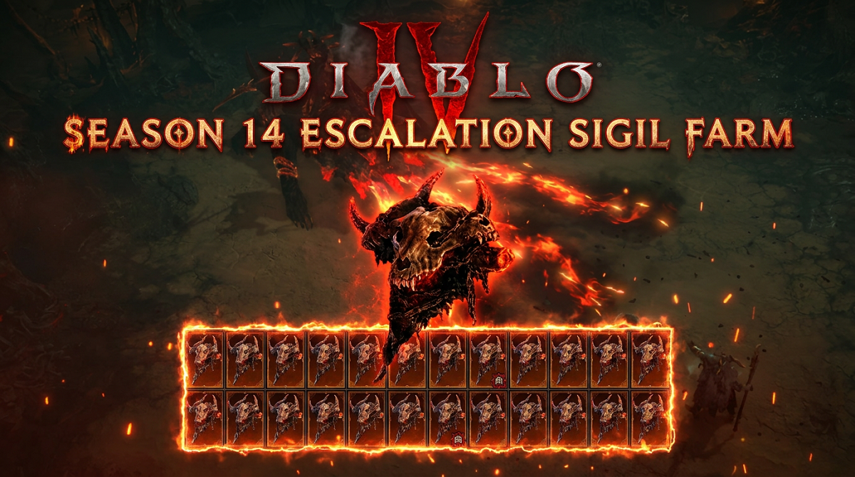 Diablo 4 Season 14 Escalation Sigil Drop & Farm Guide